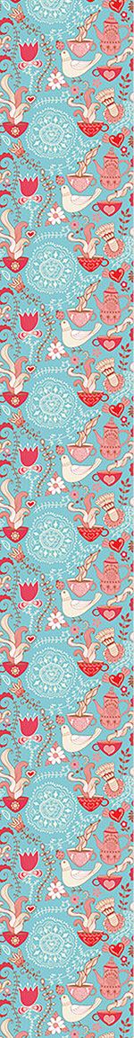 patterned-wallpaper-tea-party