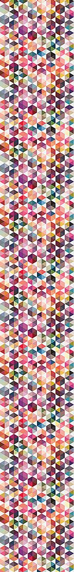 patterned-wallpaper-hexagon-facets
