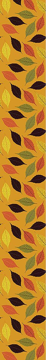 patterned-wallpaper-birch-leaf-in-autumn