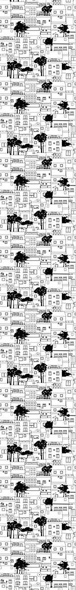 patterned-wallpaper-favela-silhouette