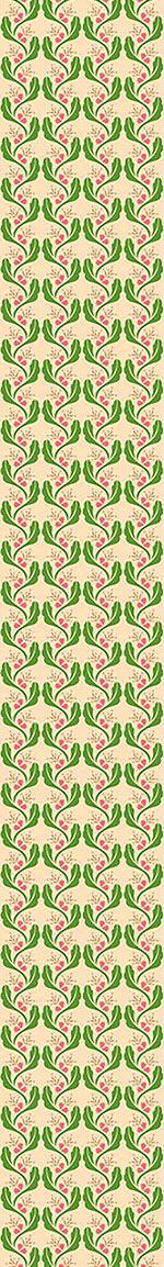 patterned-wallpaper-tendrils-with-pink