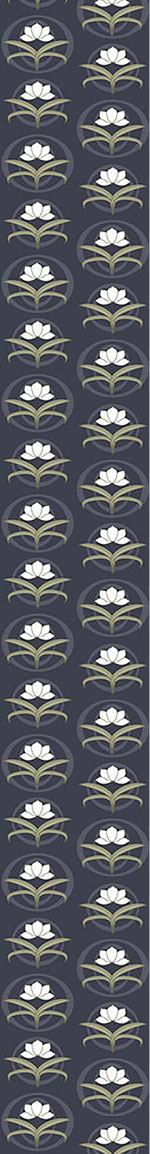 patterned-wallpaper-tender-lilies-at-night