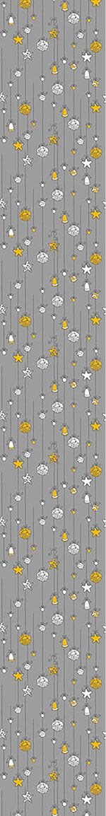 patterned-wallpaper-christmas-tree-decorations-grey