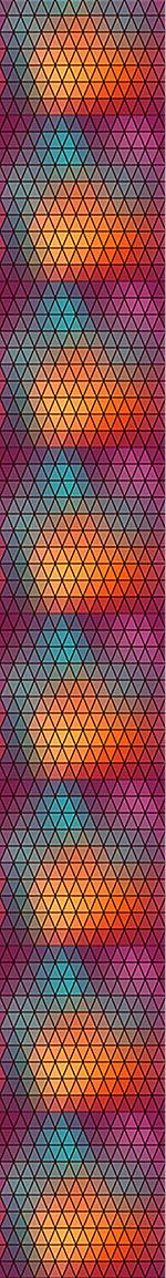 patterned-wallpaper-geometric-light-reflexions