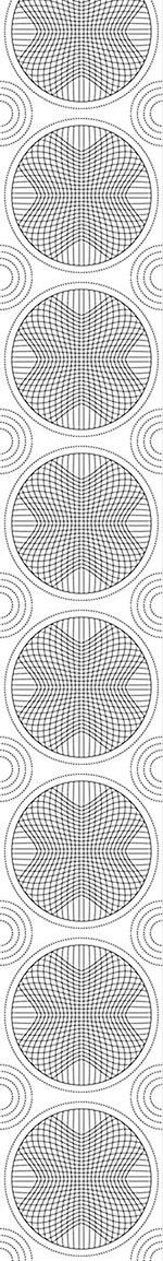 patterned-wallpaper-in-the-circle-grid