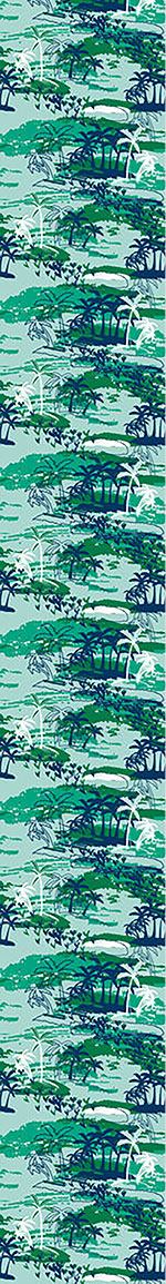 patterned-wallpaper-paradise-island-green