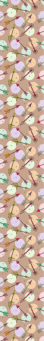 patterned-wallpaper-cupids-arrows-on-dots