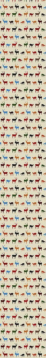 patterned-wallpaper-reindeer-gathering