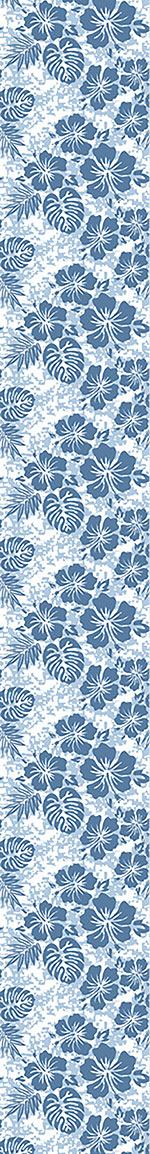 patterned-wallpaper-hawaiian-hibiscus-blue