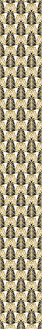 patterned-wallpaper-damask-leaf