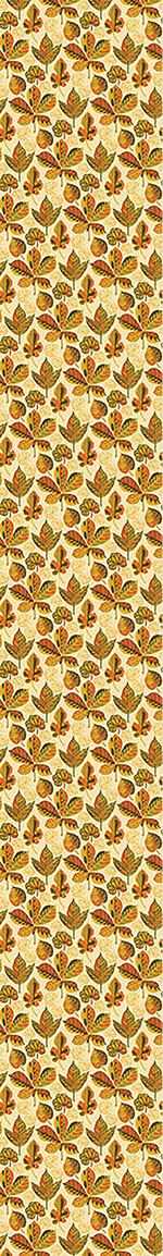 patterned-wallpaper-golden-leaves-morning-glory