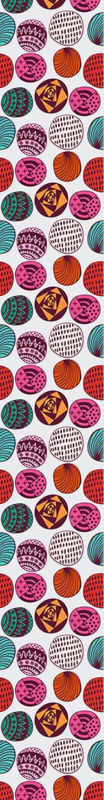 patterned-wallpaper-ethno-bubbles