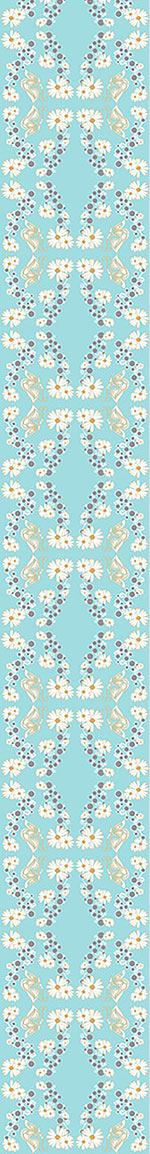 patterned-wallpaper-butterfly-and-daisy