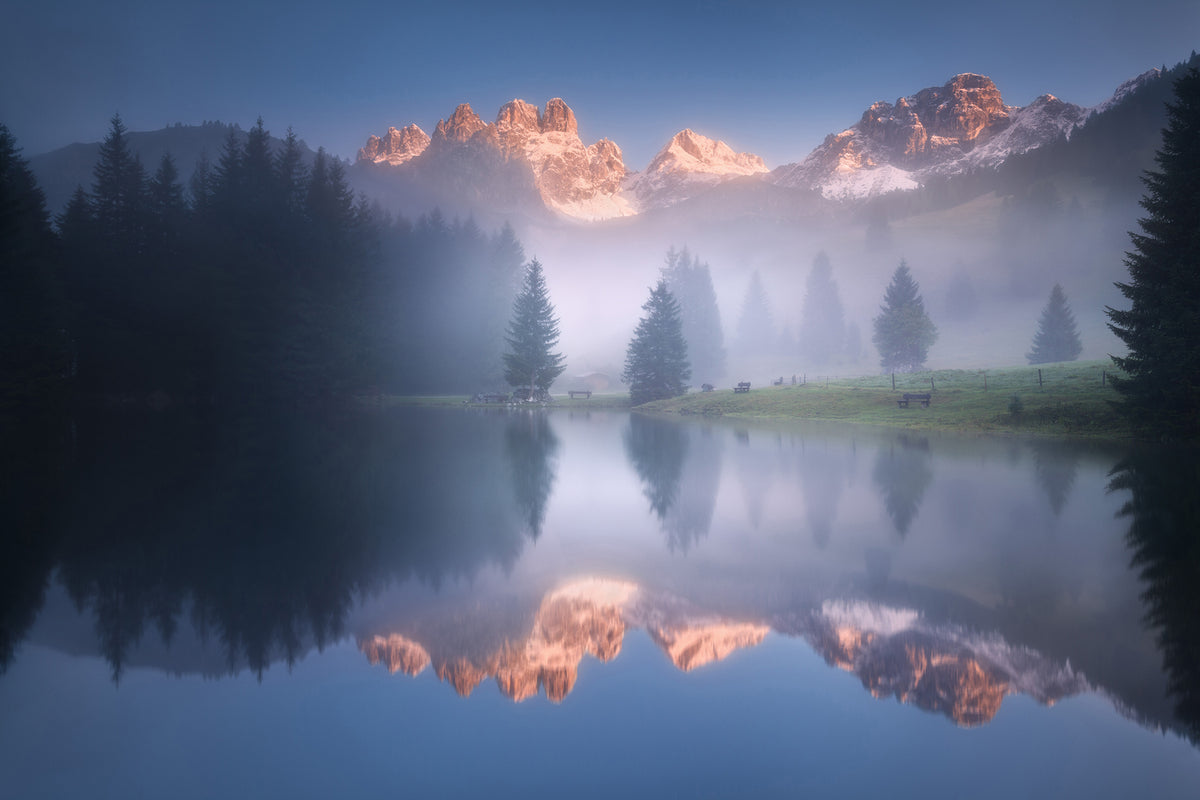 photo-wallpaper-mysterious-morning-by-the-lake-x