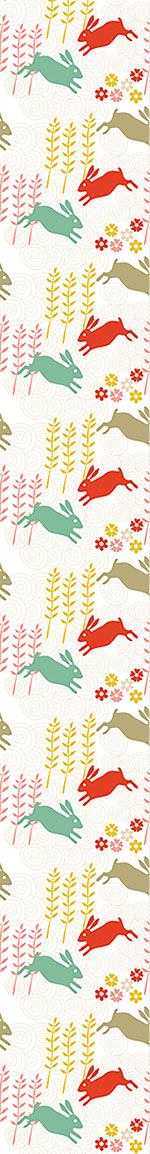 patterned-wallpaper-funny-bunny-hip-hop