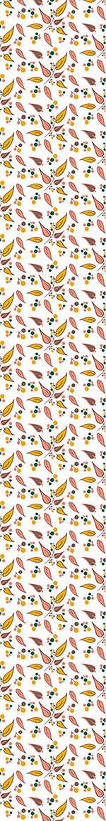 patterned-wallpaper-leaves-and-buds