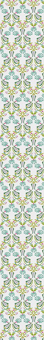 patterned-wallpaper-tulips-and-carnations-entwined