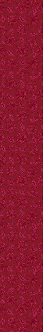 patterned-wallpaper-flora-in-cranberry