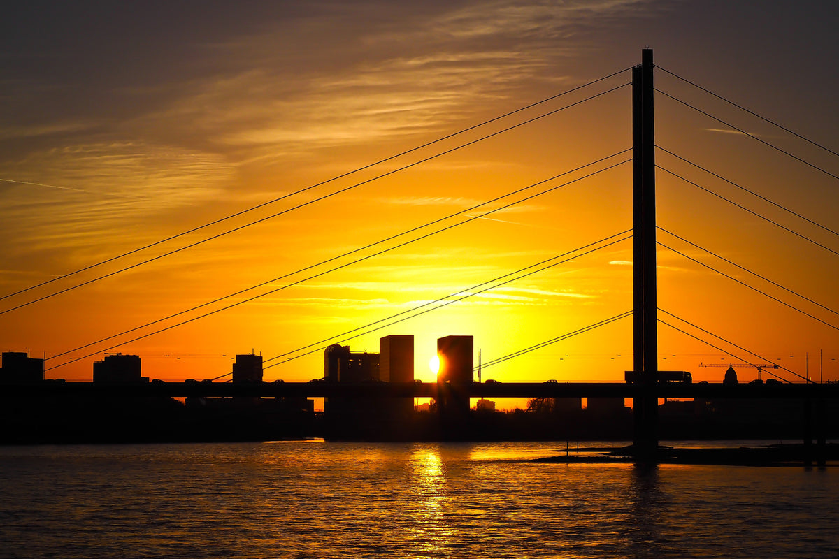 photo-wallpaper-skyline-dusseldorf-at-sunset