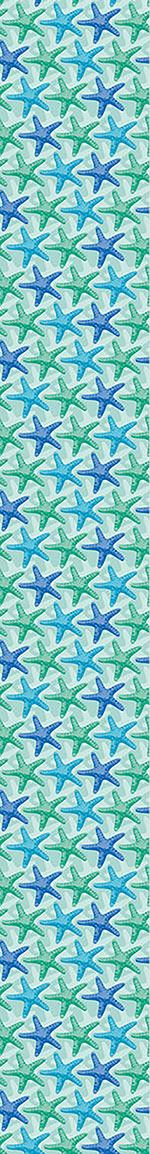 patterned-wallpaper-starfish-mint