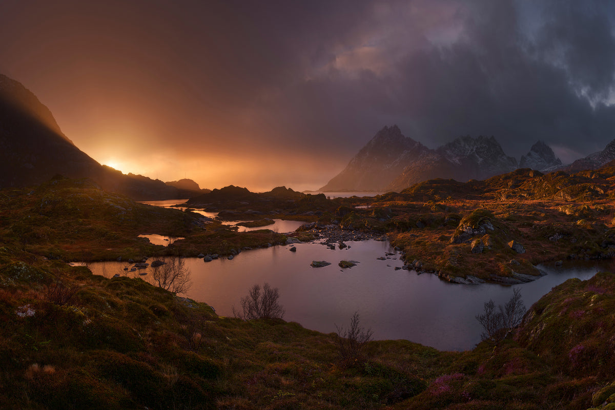 photo-wallpaper-sunrise-over-lofoten