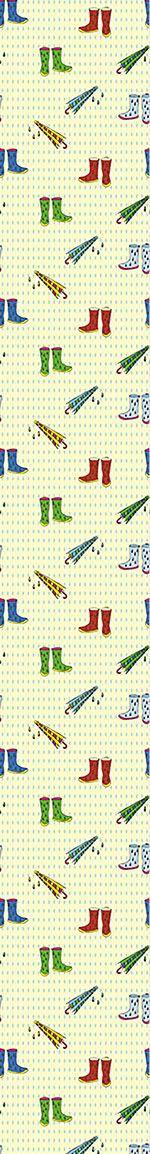 patterned-wallpaper-raining-shoes