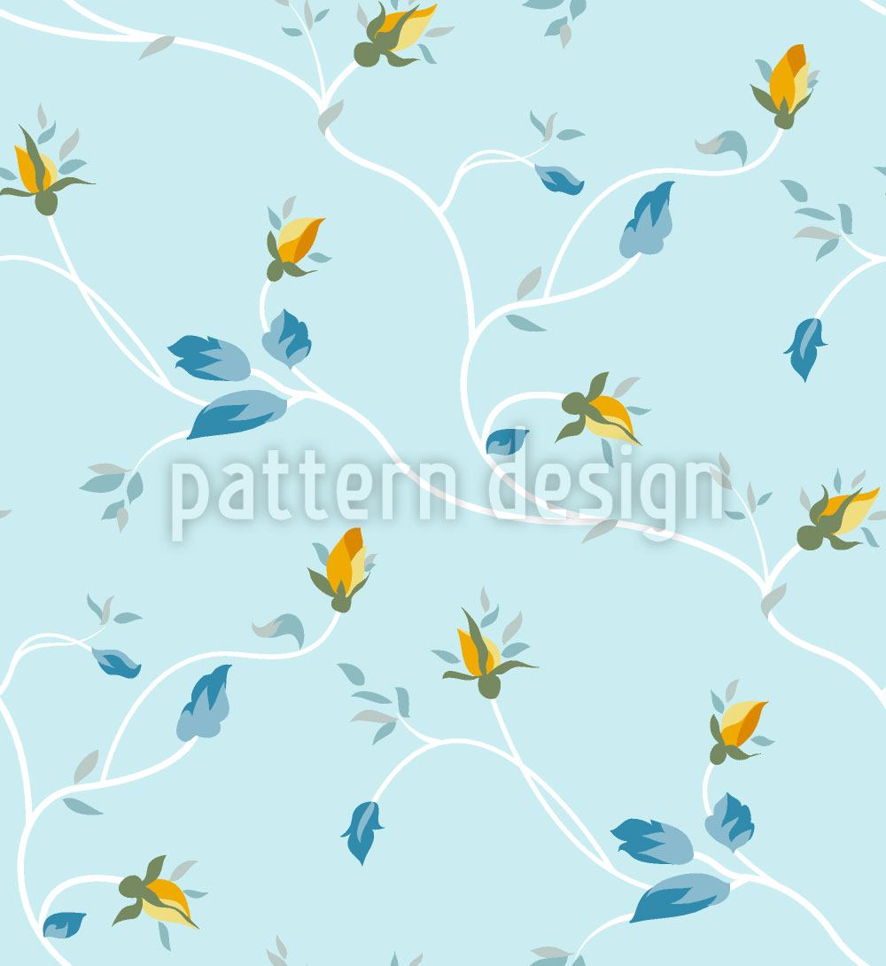 patterned-wallpaper-rosebuds