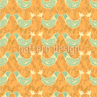 patterned-wallpaper-turtle-doves-at-sunset