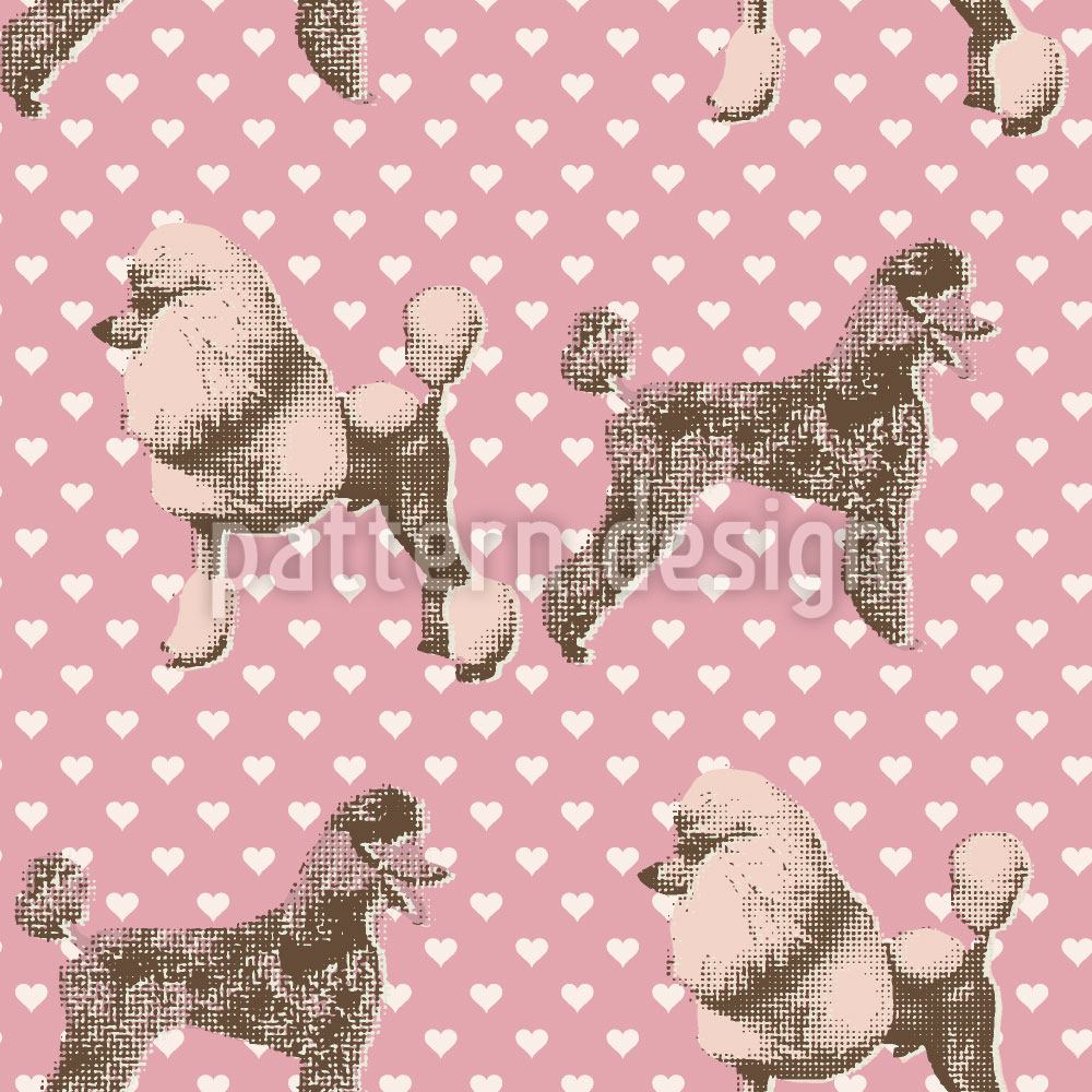 patterned-wallpaper-poodles-with-heart