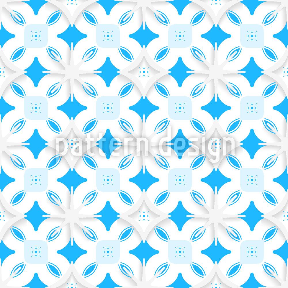 patterned-wallpaper-paper-made-snowflakes