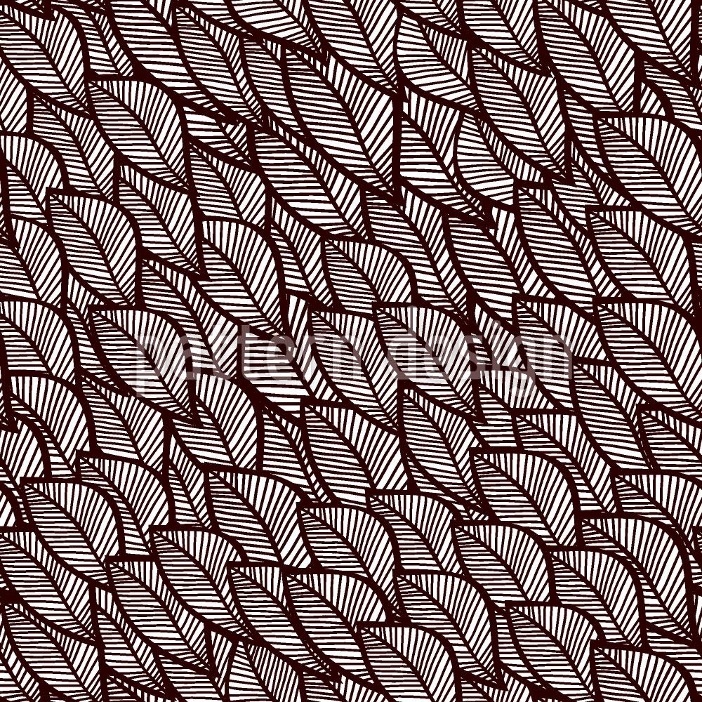 patterned-wallpaper-metal-leaf