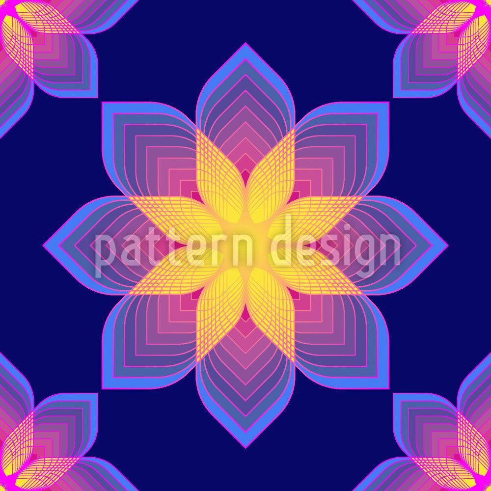 patterned-wallpaper-digital-flowers