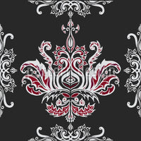 patterned-wallpaper-tribal-damask