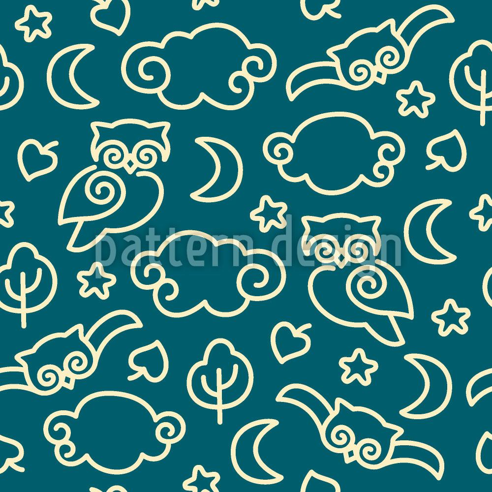 patterned-wallpaper-night-owls