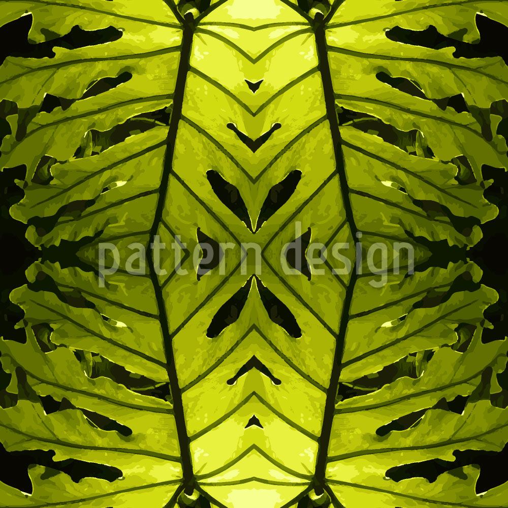 patterned-wallpaper-monstera-green