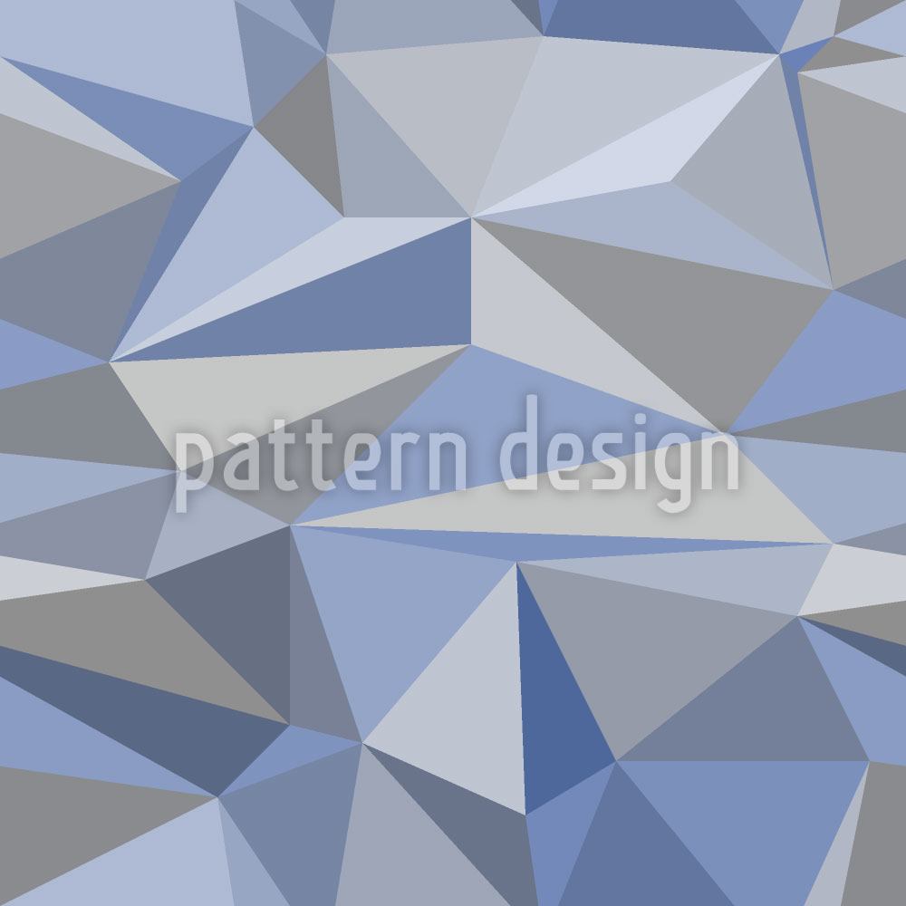 patterned-wallpaper-iceberg-geometry