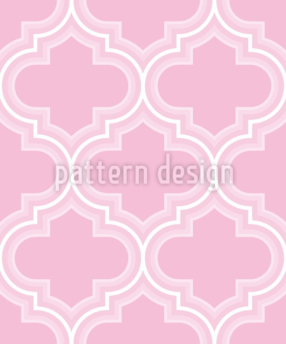 patterned-wallpaper-retro-morocco-pink