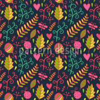 patterned-wallpaper-crawling-on-the-forest-floor