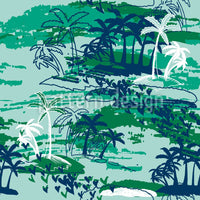 patterned-wallpaper-paradise-island-green