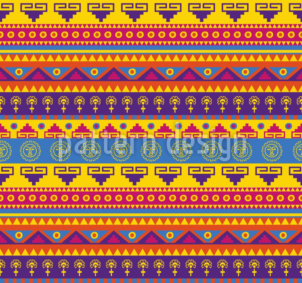 patterned-wallpaper-funny-inca-print