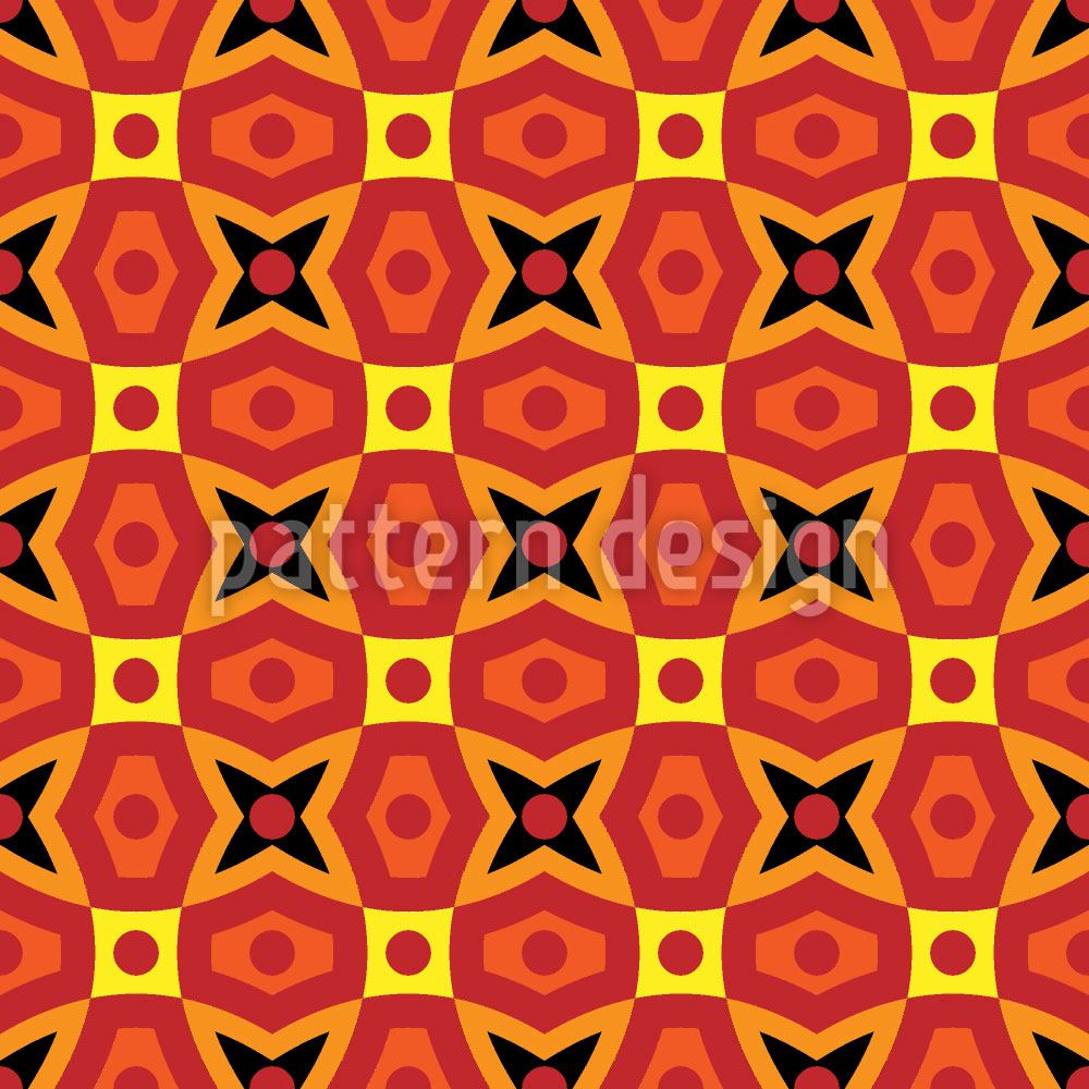 patterned-wallpaper-african-geometry