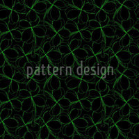 patterned-wallpaper-shamrock-silhouettes