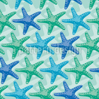 patterned-wallpaper-starfish-mint