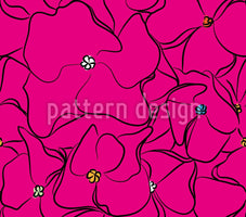 patterned-wallpaper-macro-hydrangea