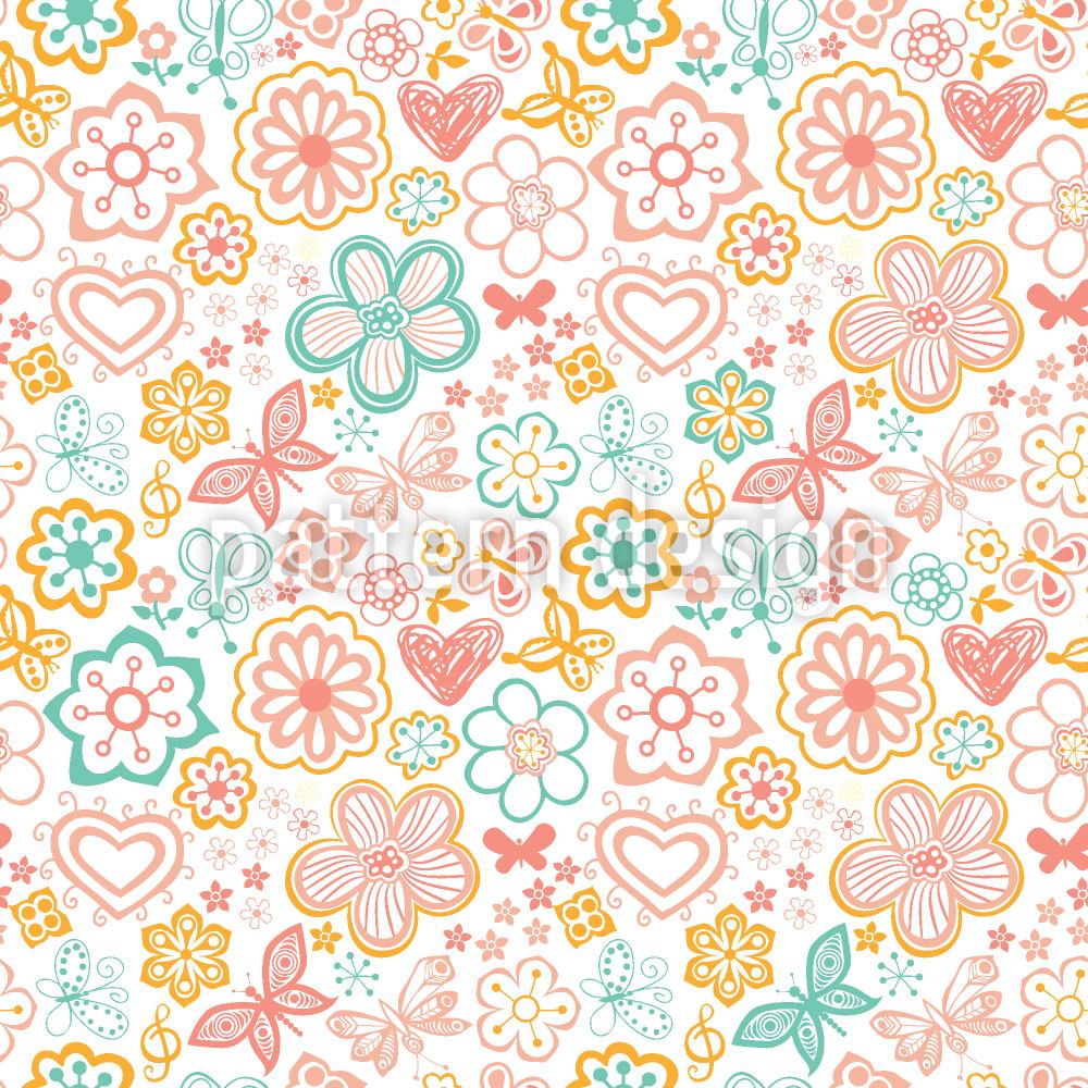 patterned-wallpaper-butterflies-and-flowers-awakening