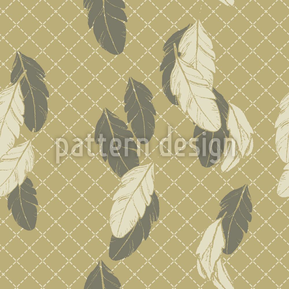 patterned-wallpaper-gentle-feathers-beige