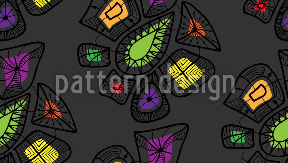 patterned-wallpaper-gem-shop