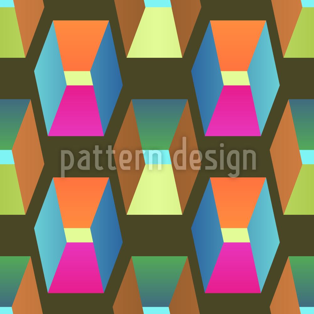 patterned-wallpaper-magic-of-squares