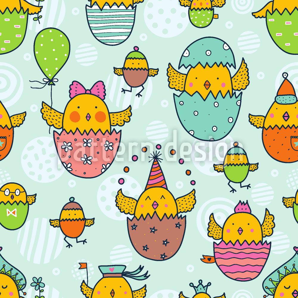 patterned-wallpaper-the-russian-easter-chick-hatch