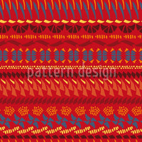 patterned-wallpaper-multi-kulti-red